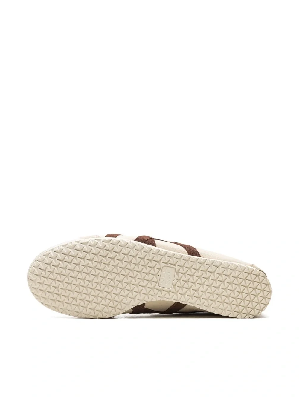 Onitsuka Tiger Mexico 66 Sneaker in PALE BEIGE/REDDISH BROWN